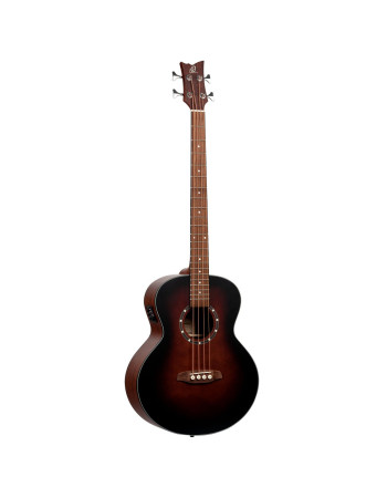 Ortega D7E-BFT-4 Deep Series 7 Medium Scale Acoustic Bass 4 String - Spruce / Mahogany Bourbon Fade