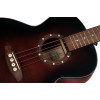 Ortega D7E-BFT-4 Deep Series 7 Medium Scale Acoustic Bass 4 String - Spruce / Mahogany Bourbon Fade
