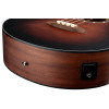 Ortega D7E-BFT-4 Deep Series 7 Medium Scale Acoustic Bass 4 String - Spruce / Mahogany Bourbon Fade