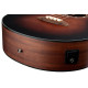 Ortega D7E-BFT-4 Deep Series 7 Medium Scale Acoustic Bass 4 String - Spruce / Mahogany Bourbon Fade
