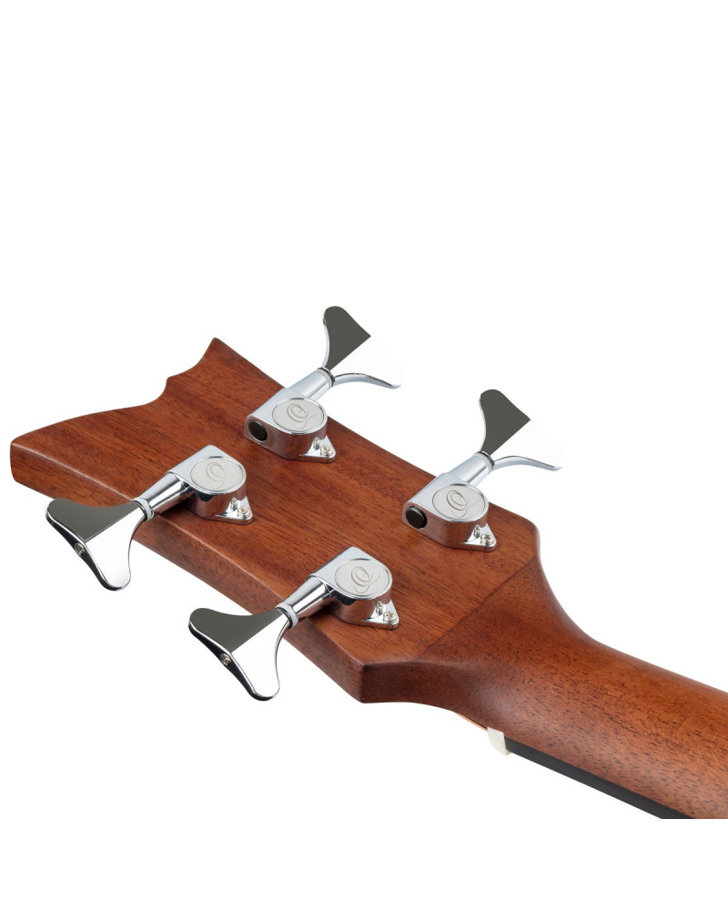 Ortega D7E-BFT-4 Deep Series 7 Medium Scale Acoustic Bass 4 String - Spruce / Mahogany Bourbon Fade