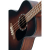 Ortega D7E-BFT-4 Deep Series 7 Medium Scale Acoustic Bass 4 String - Spruce / Mahogany Bourbon Fade