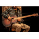 Ortega D7E-BFT-4 Deep Series 7 Medium Scale Acoustic Bass 4 String - Spruce / Mahogany Bourbon Fade