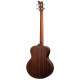 Ortega D7E-BFT-4 Deep Series 7 Medium Scale Acoustic Bass 4 String - Spruce / Mahogany Bourbon Fade
