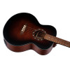 Ortega D7E-BFT-4 Deep Series 7 Medium Scale Acoustic Bass 4 String - Spruce / Mahogany Bourbon Fade