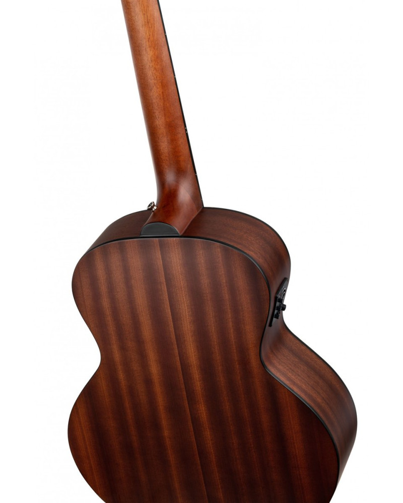 Ortega D7E-BFT-4 Deep Series 7 Medium Scale Acoustic Bass 4 String - Spruce / Mahogany Bourbon Fade