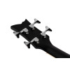 Ortega D7E-SBK-4 Deep Series 7 Medium Scale Acoustic Bass 4 String - Spruce / Mahogany Satin Black
