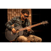 Ortega D7E-SBK-4 Deep Series 7 Medium Scale Acoustic Bass 4 String - Spruce / Mahogany Satin Black