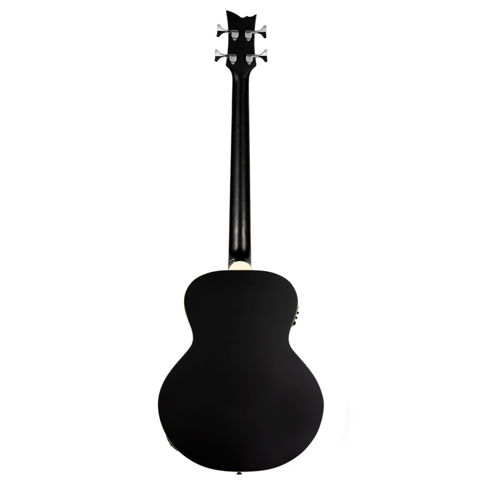 Ortega D7E-SBK-4 Deep Series 7 Medium Scale Acoustic Bass 4 String - Spruce / Mahogany Satin Black