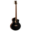 Ortega D8CE-4 Deep Series 8 Medium Scale Acoustic Bass 4 String - Spruce / Mahogany Black