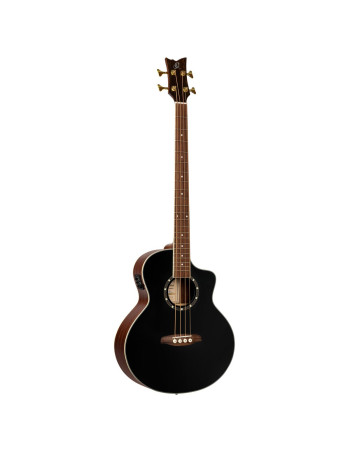 Ortega D8CE-4 Deep Series 8 Medium Scale Acoustic Bass 4 String - Spruce / Mahogany Black