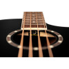 Ortega D8CE-4 Deep Series 8 Medium Scale Acoustic Bass 4 String - Spruce / Mahogany Black