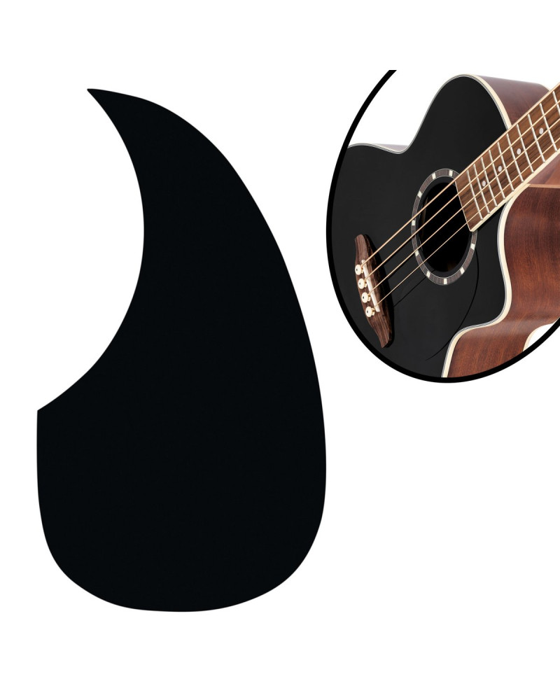 Ortega D8CE-4 Deep Series 8 Medium Scale Acoustic Bass 4 String - Spruce / Mahogany Black
