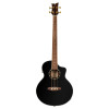 Ortega D8CE-4 Deep Series 8 Medium Scale Acoustic Bass 4 String - Spruce / Mahogany Black