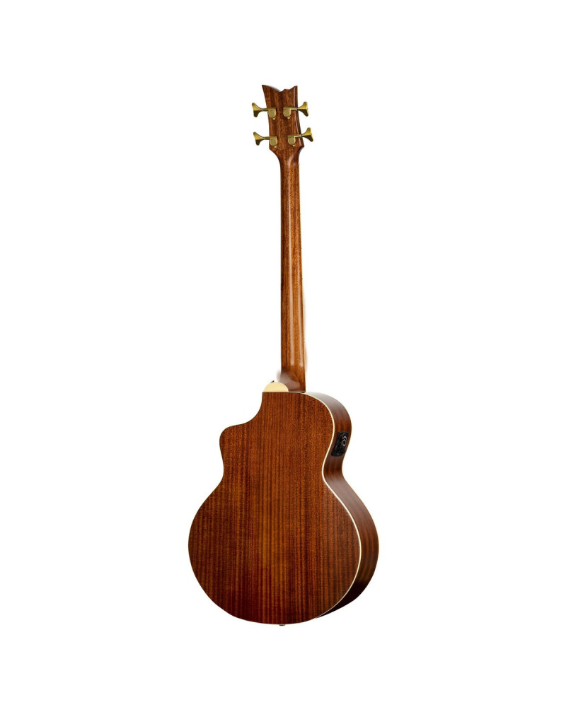 Ortega D8CE-4 Deep Series 8 Medium Scale Acoustic Bass 4 String - Spruce / Mahogany Black