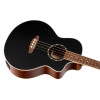 Ortega D8CE-4 Deep Series 8 Medium Scale Acoustic Bass 4 String - Spruce / Mahogany Black