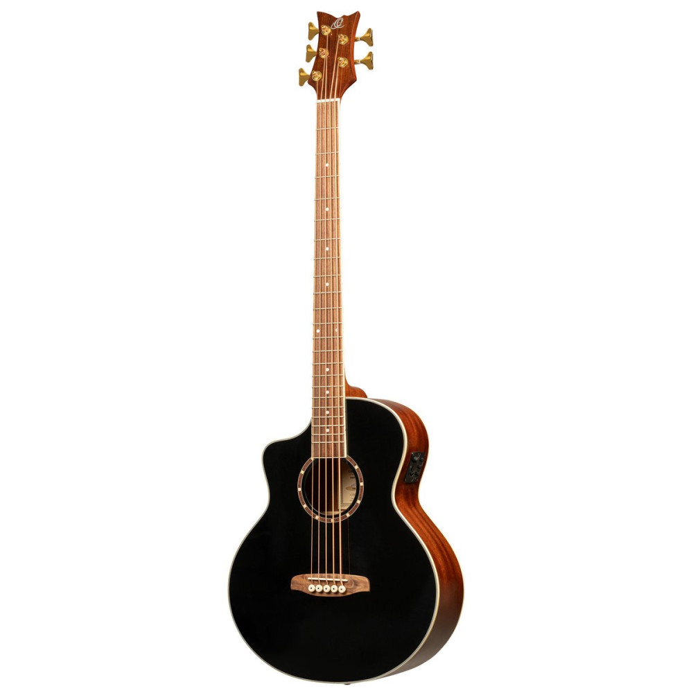Ortega D8CE-5-L Deep Series Acoustic Bass 5-String Lefty - Medium Scale