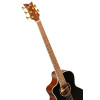 Ortega D8CE-5-L Deep Series Acoustic Bass 5-String Lefty - Medium Scale