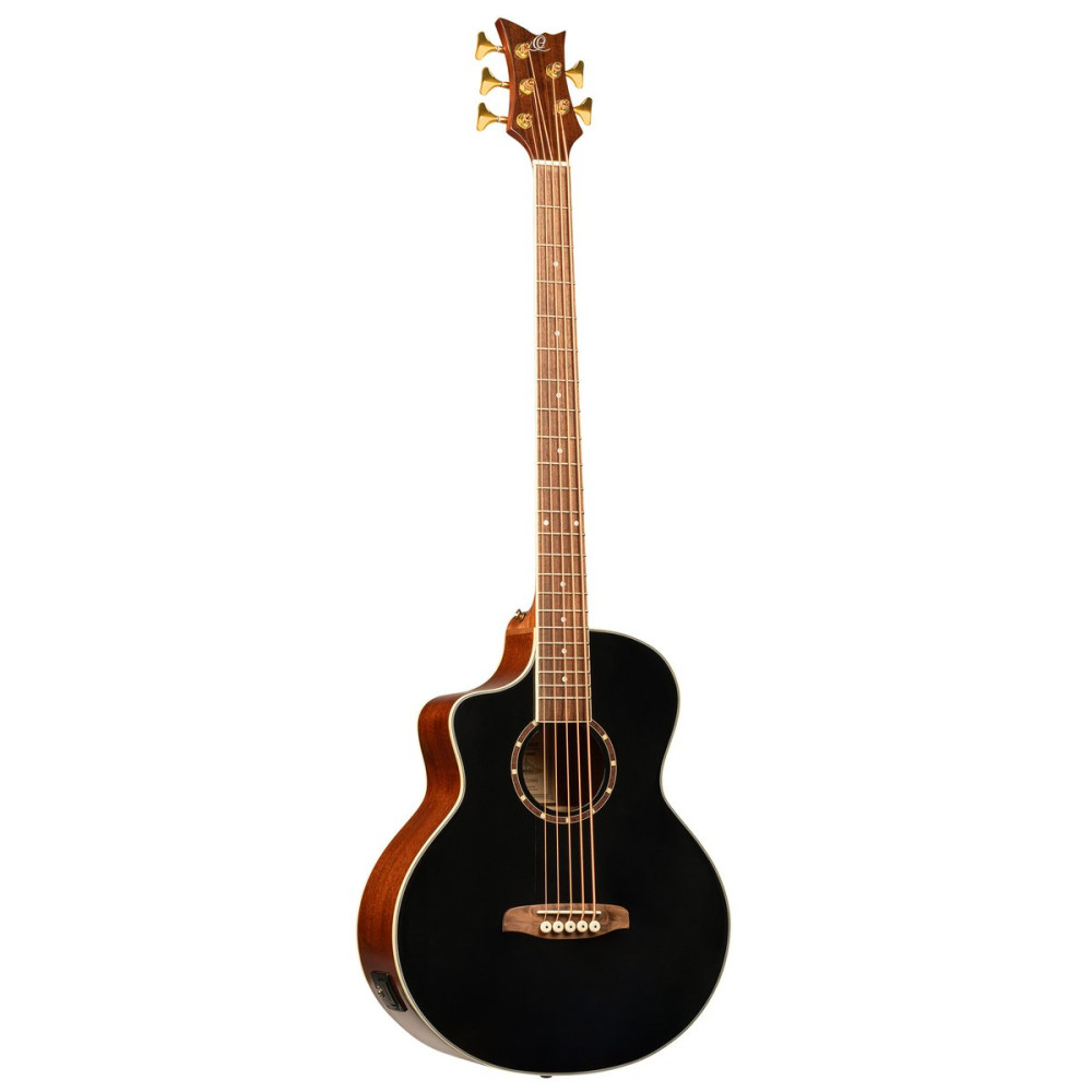 Ortega D8CE-5-L Deep Series Acoustic Bass 5-String Lefty - Medium Scale