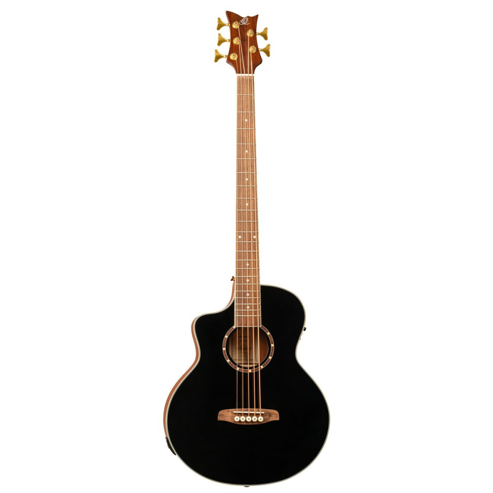 Ortega D8CE-5-L Deep Series Acoustic Bass 5-String Lefty - Medium Scale
