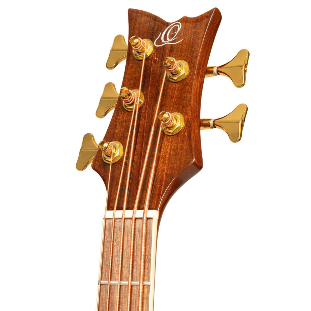 Ortega D8CE-5-L Deep Series Acoustic Bass 5-String Lefty - Medium Scale
