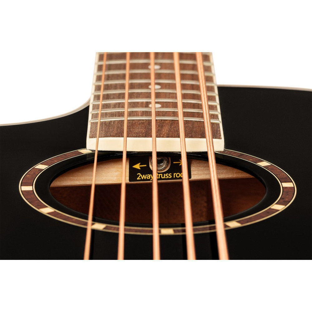 Ortega D8CE-5-L Deep Series Acoustic Bass 5-String Lefty - Medium Scale