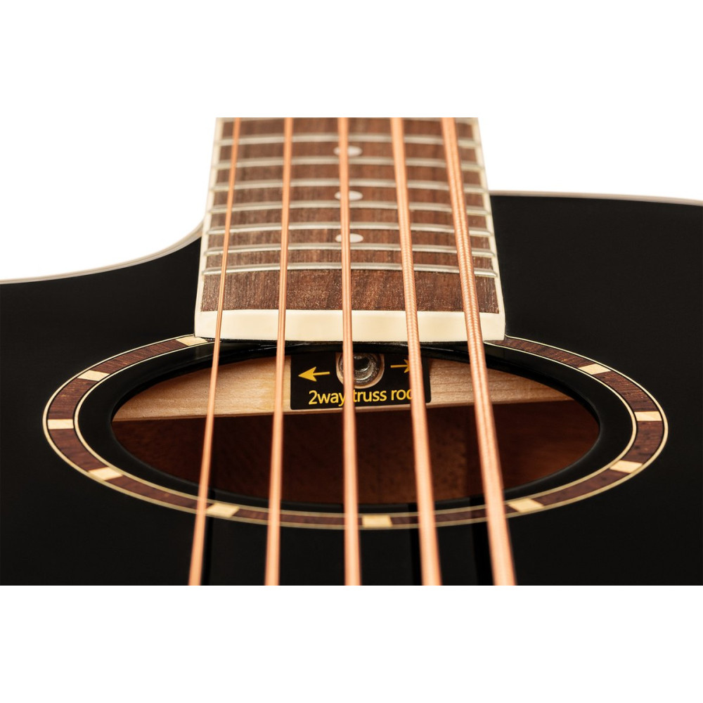 Ortega D8CE-5-L Deep Series Acoustic Bass 5-String Lefty - Medium Scale