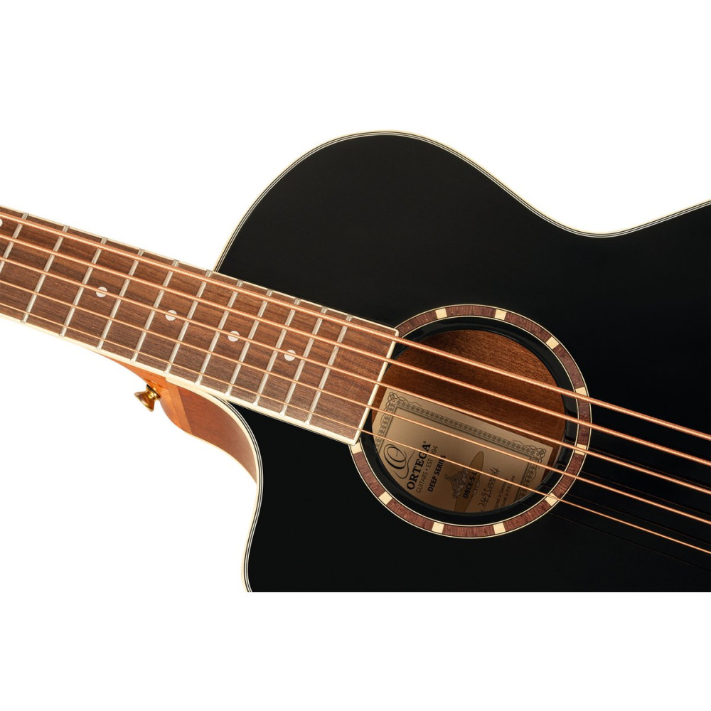 Ortega D8CE-5-L Deep Series Acoustic Bass 5-String Lefty - Medium Scale