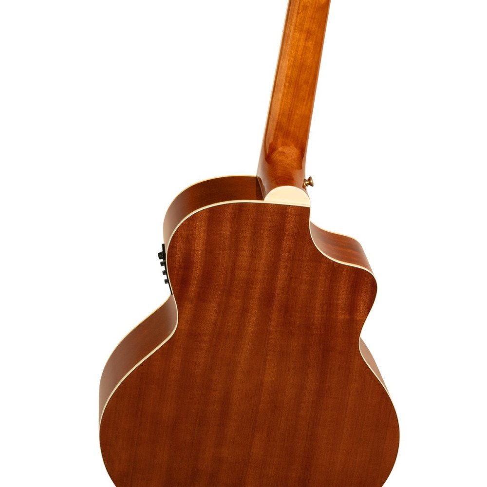 Ortega D8CE-5-L Deep Series Acoustic Bass 5-String Lefty - Medium Scale