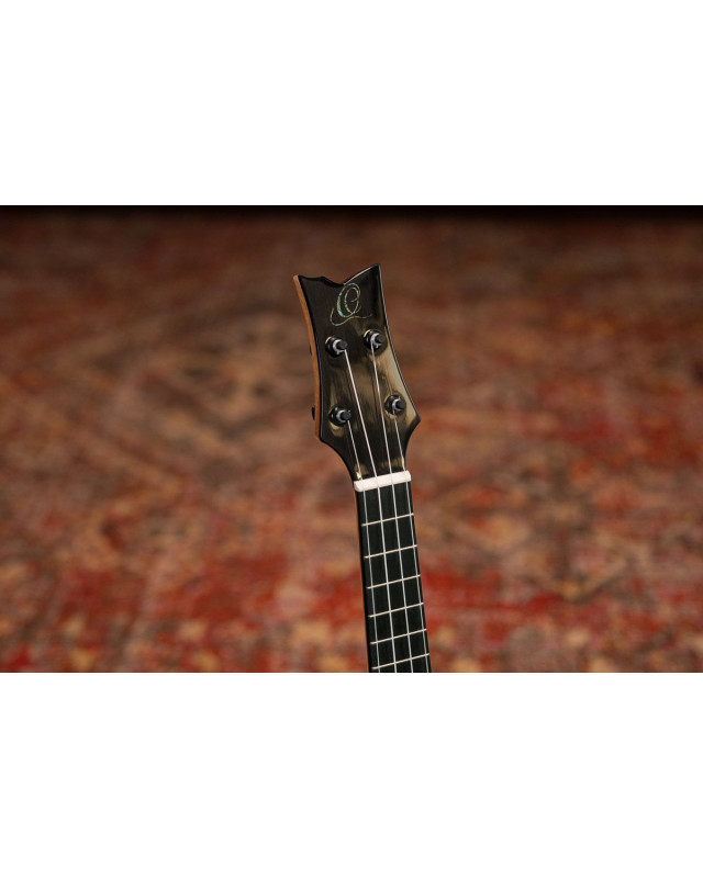Ortega EAGLESUITE-U The Private Room Series Concert Ukulele 4 String - Spruce / White Ebony Natural + Bag