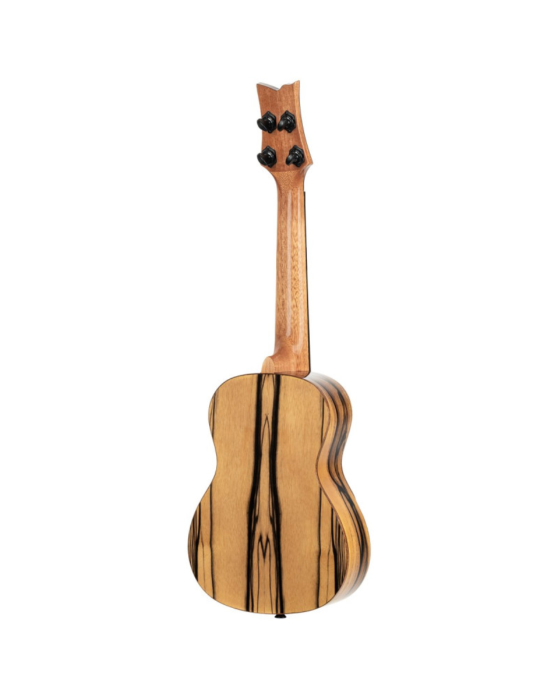 Ortega EAGLESUITE-U The Private Room Series Concert Ukulele 4 String - Spruce / White Ebony Natural + Bag