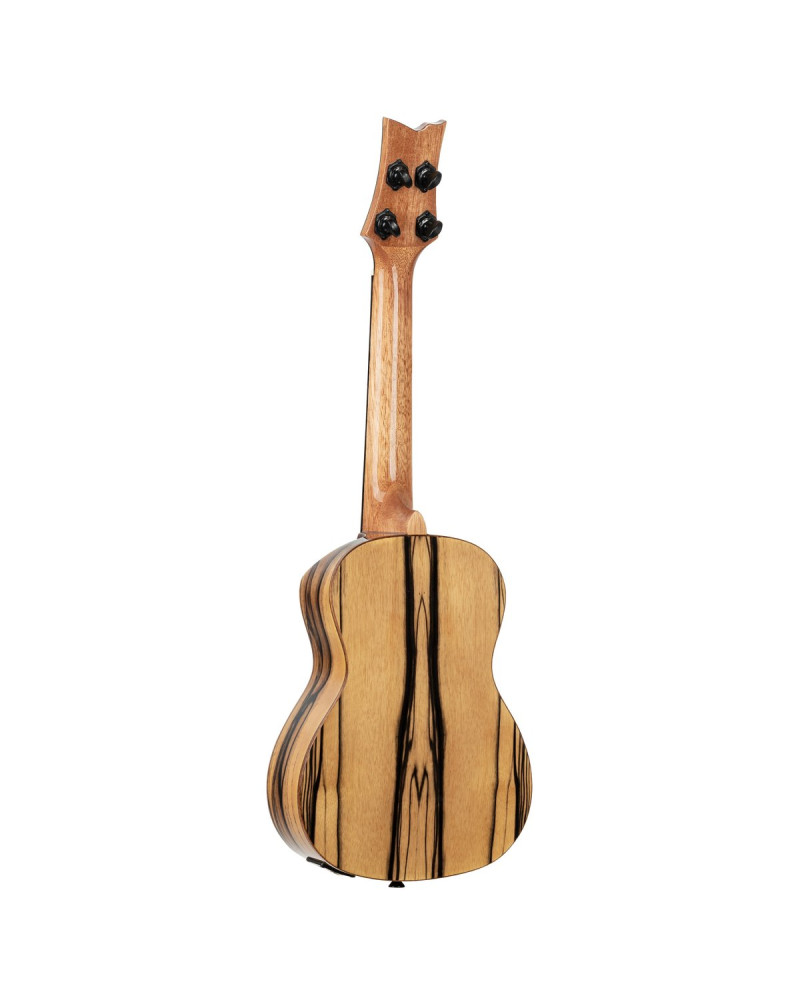 Ortega EAGLESUITE-U The Private Room Series Concert Ukulele 4 String - Spruce / White Ebony Natural + Bag
