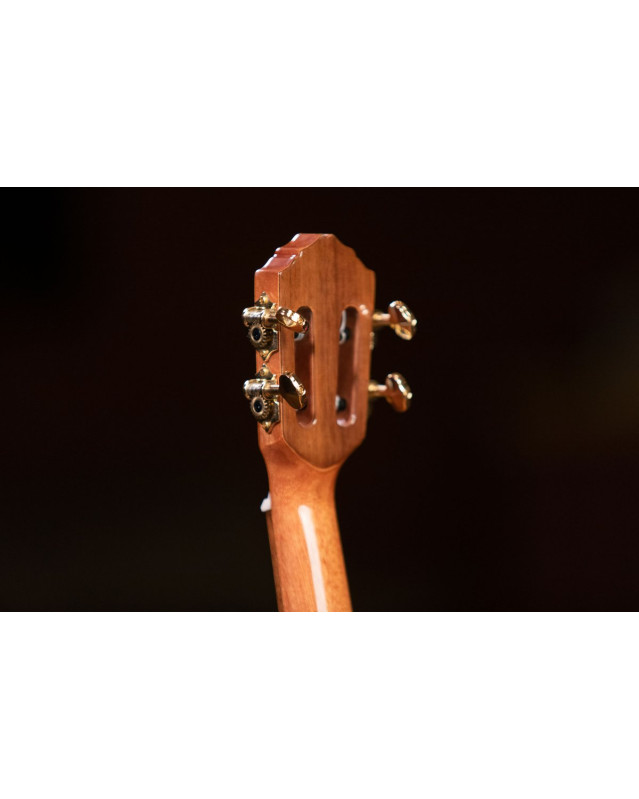 Ortega ECLIPSE-CC4 Custom Built Series Concert Ukulele 4 String - Solid Mahogany Natural + Bag