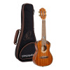 Ortega ECLIPSE-CC4 Custom Built Series Concert Ukulele 4 String - Solid Mahogany Natural + Bag