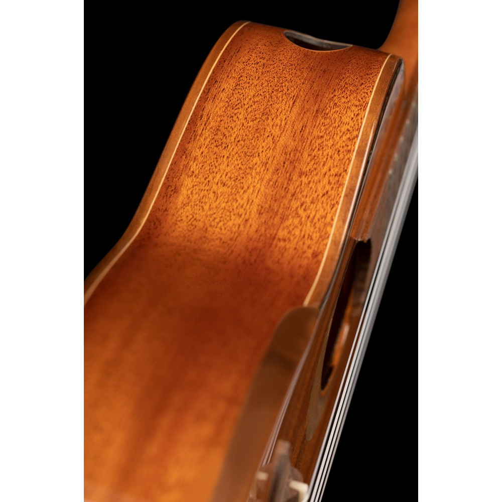 Ortega ECLIPSE-CC4 Custom Built Series Concert Ukulele 4 String - Solid Mahogany Natural + Bag