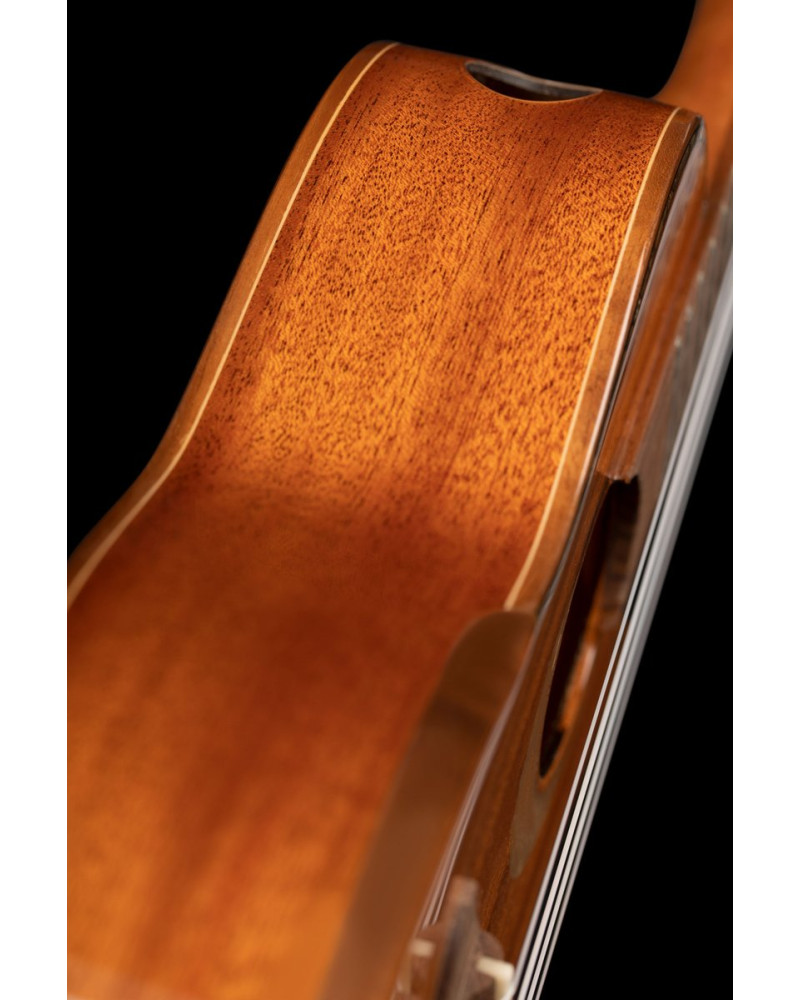 Ortega ECLIPSE-CC4 Custom Built Series Concert Ukulele 4 String - Solid Mahogany Natural + Bag