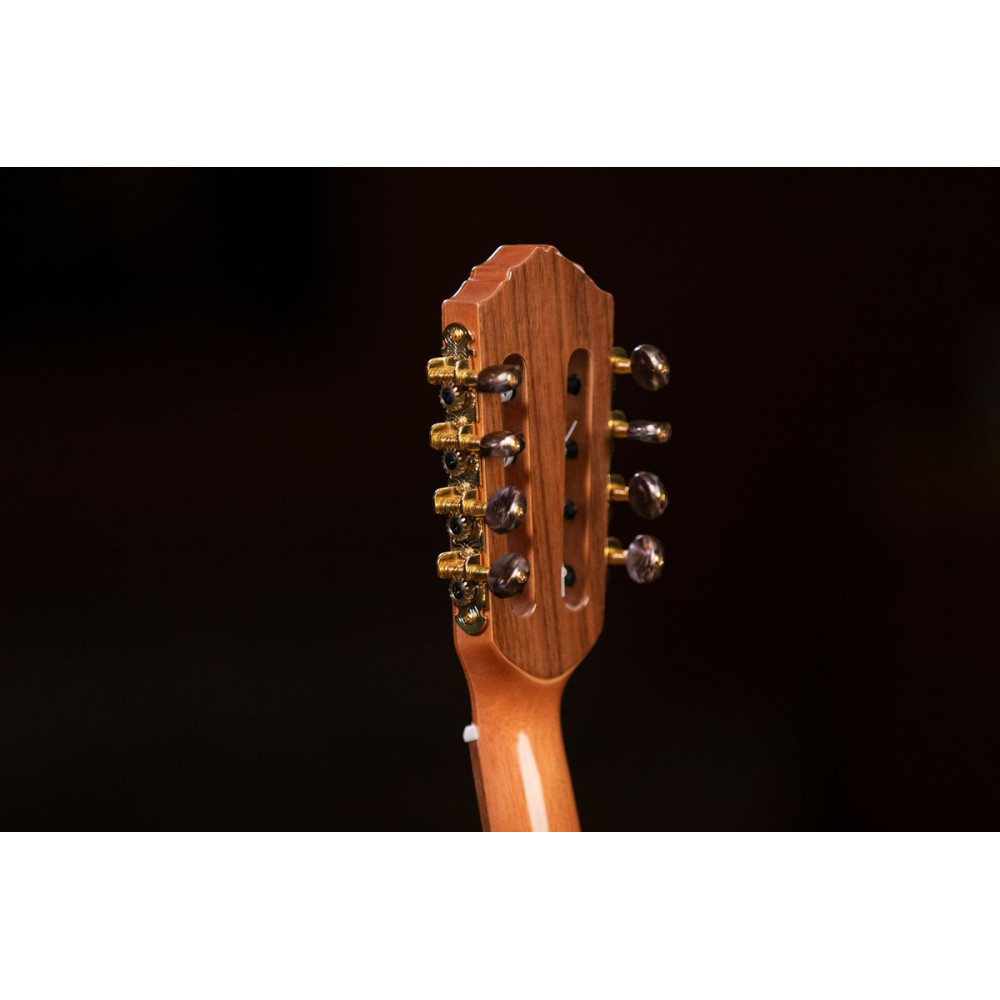 Ortega ECLIPSE-TE8 Custom Built Series Tenor Ukulele 8 String - Solid Mahogany Natural + Bag