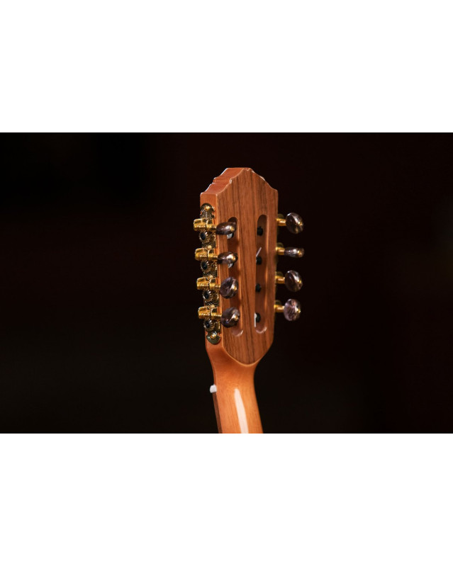 Ortega ECLIPSE-TE8 Custom Built Series Tenor Ukulele 8 String - Solid Mahogany Natural + Bag