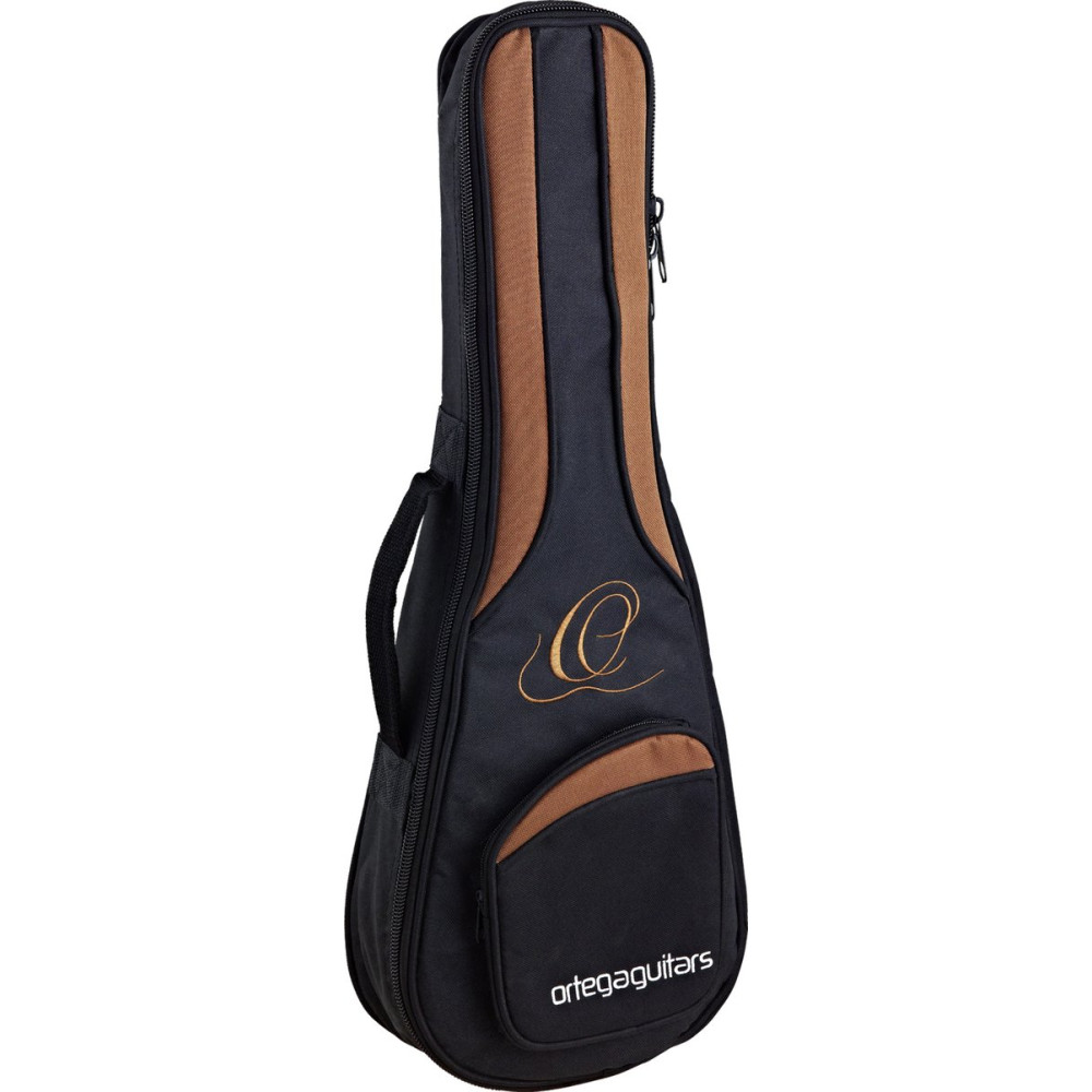 Ortega ECLIPSE-TE8 Custom Built Series Tenor Ukulele 8 String - Solid Mahogany Natural + Bag