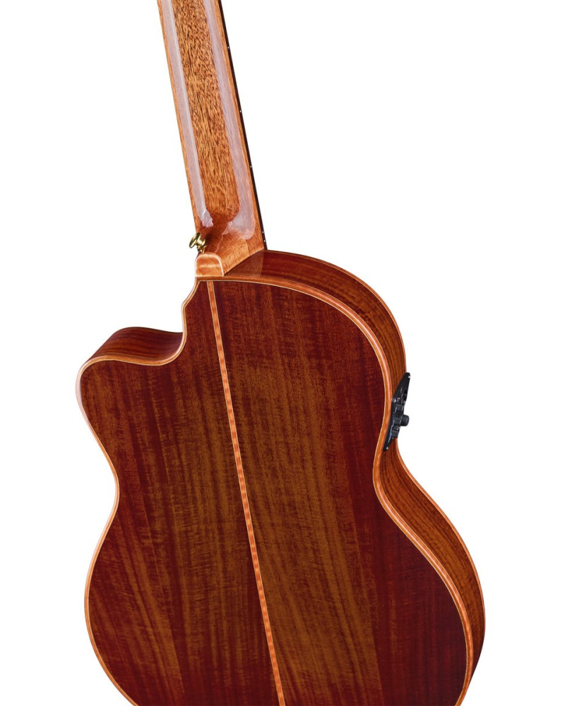 Ortega EXOTICSUITECE The Private Room 4/4 Nylon String Guitar 6-String - Natural + Gig Bag