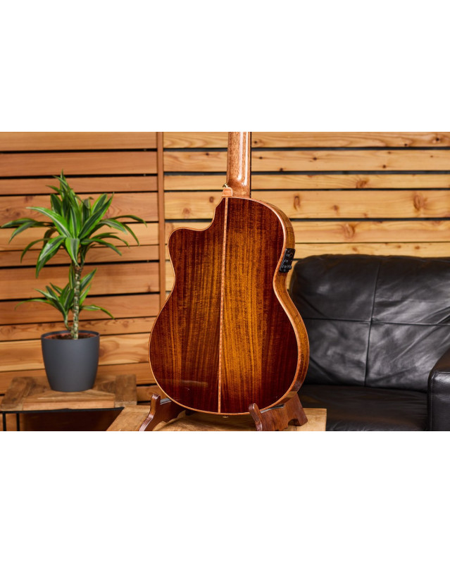 Ortega EXOTICSUITECE The Private Room 4/4 Nylon String Guitar 6-String - Natural + Gig Bag