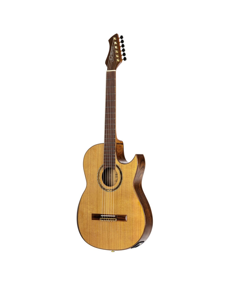 Ortega FLAMETAL-TWO Ben Woods Signature Nylon String Guitar 6-String + Ben Woods Gigbag