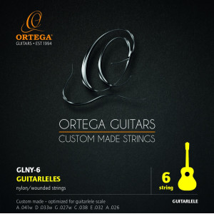 Ortega GLNY-6 Custom Made Strings - Guitarlele 6 String