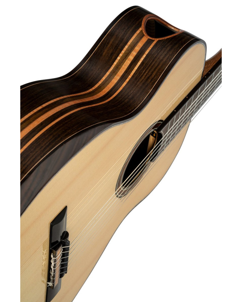 Ortega GRANDSUITE The Private Room 4/4 Nylon String Guitar 6-String - Natural + Gig Bag