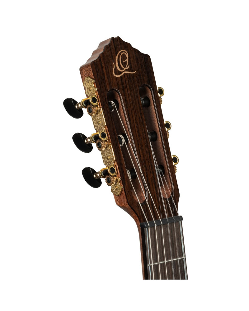 Ortega GRANDSUITE The Private Room 4/4 Nylon String Guitar 6-String - Natural + Gig Bag