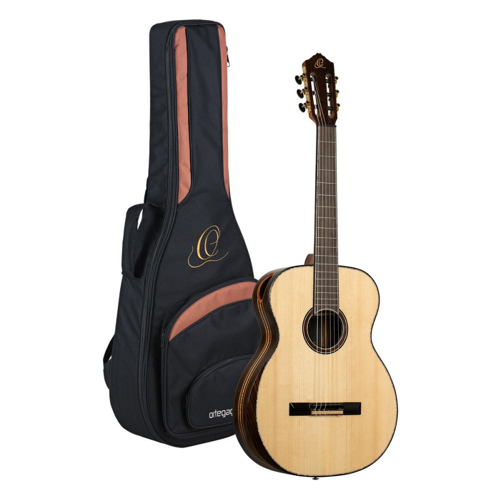 Ortega GRANDSUITE The Private Room 4/4 Nylon String Guitar 6-String - Natural + Gig Bag
