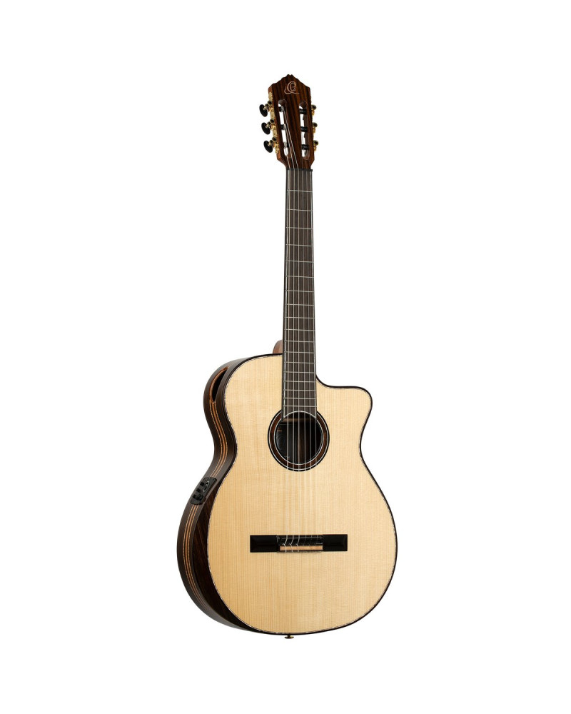 Ortega GRANDSUITE-CE The Private Room 4/4 Nylon String Guitar 6-String - Natural + Gig Bag