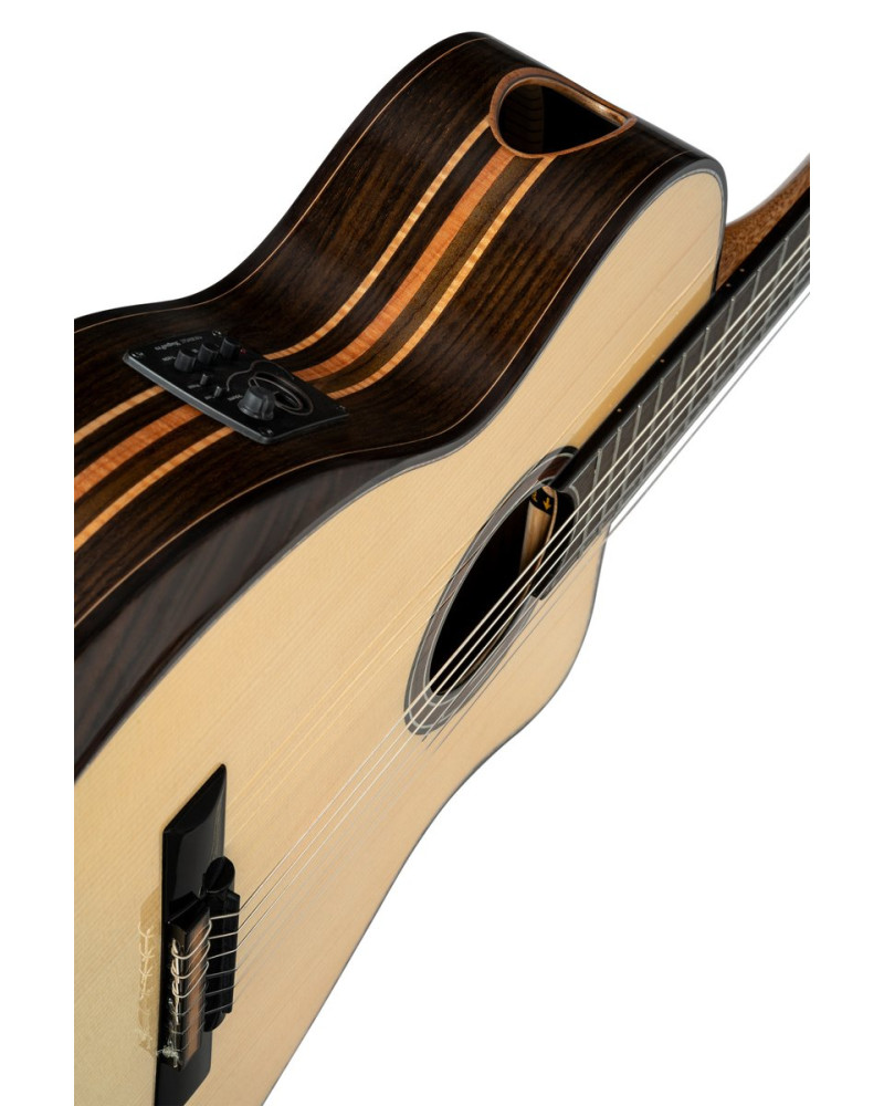 Ortega GRANDSUITE-CE The Private Room 4/4 Nylon String Guitar 6-String - Natural + Gig Bag