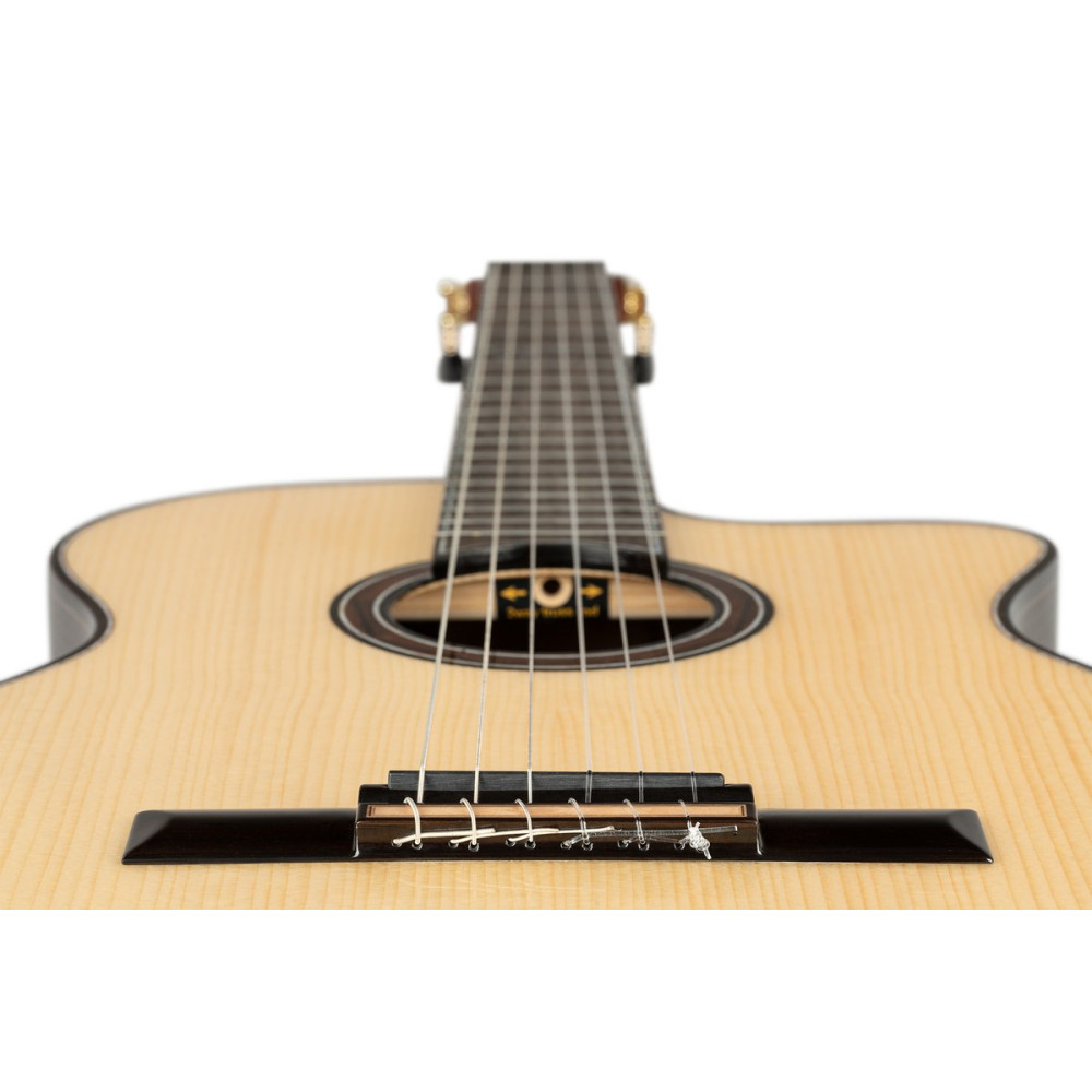 Ortega GRANDSUITE-CE The Private Room 4/4 Nylon String Guitar 6-String - Natural + Gig Bag