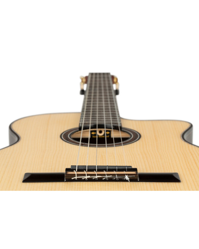 Ortega GRANDSUITE-CE The Private Room 4/4 Nylon String Guitar 6-String - Natural + Gig Bag